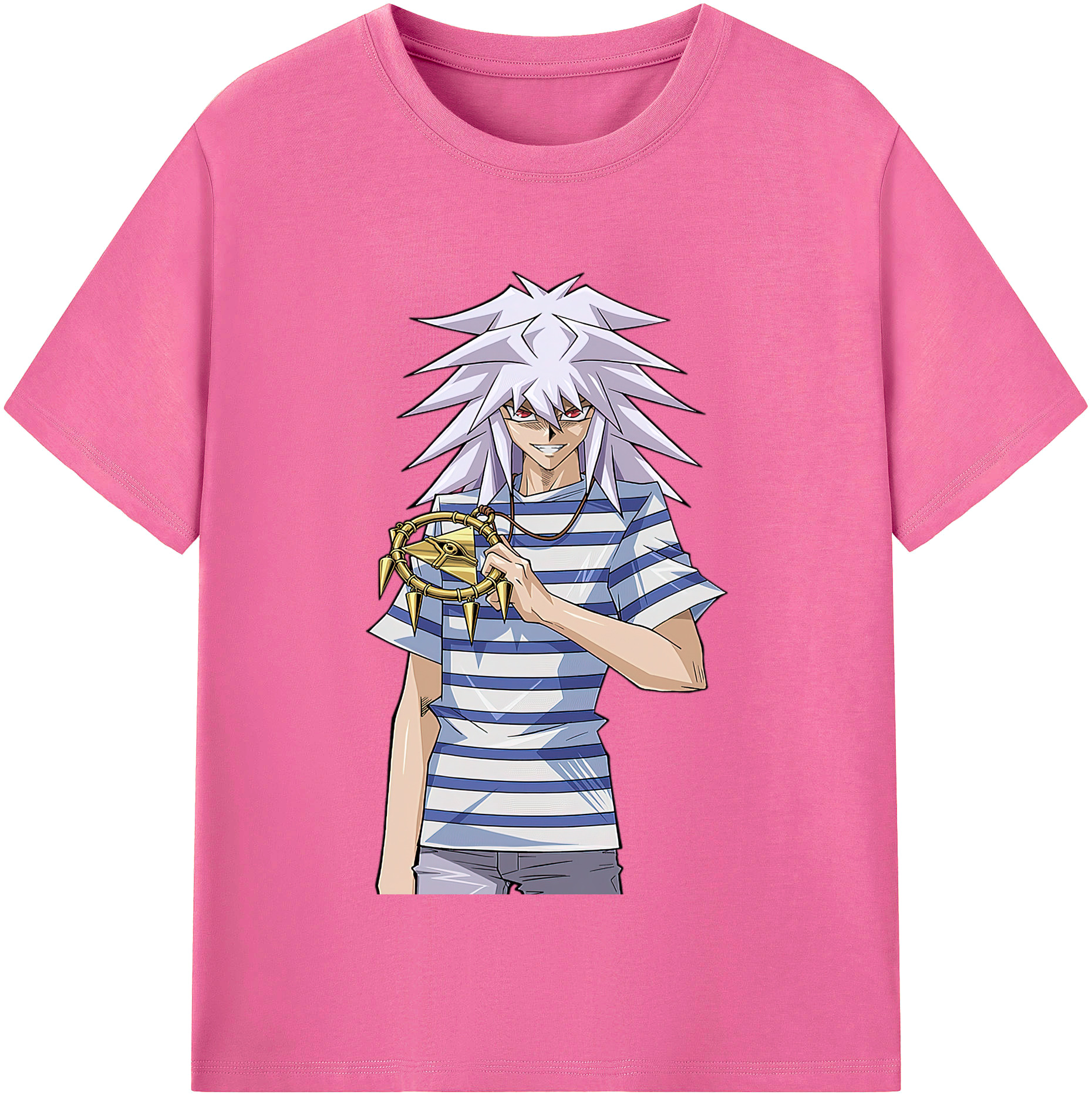 （画像用） 遊☆戯☆王 Yu-Gi-Oh! レディースカジュアルプリントTシャツ（綿100％）